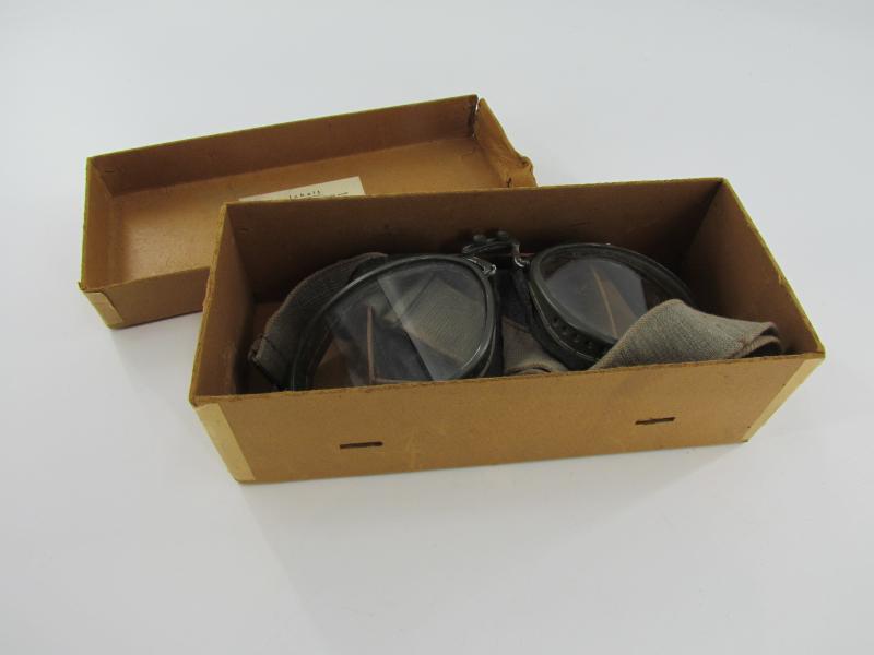 Luftwaffe Pilot Goggles in Factory Box