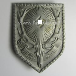 Unique, serial- (ie. '21996'-) numbered, 'Reichsbund Deutsche Jägerschaft'-...