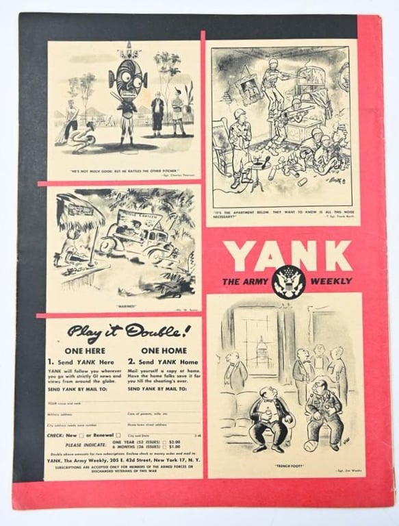 US WW2 Yank Magazine May 18,1945