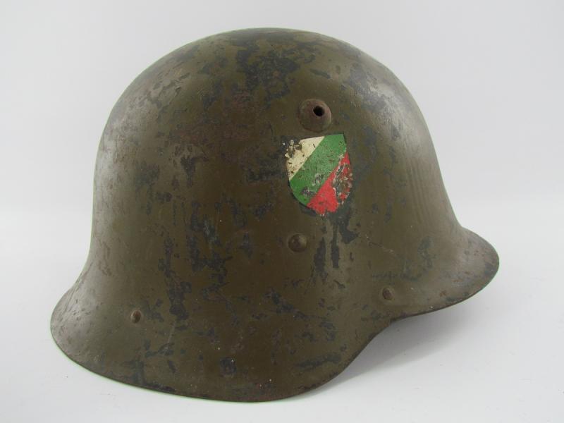Bulgarian WW2 M36 helmet in original paint
