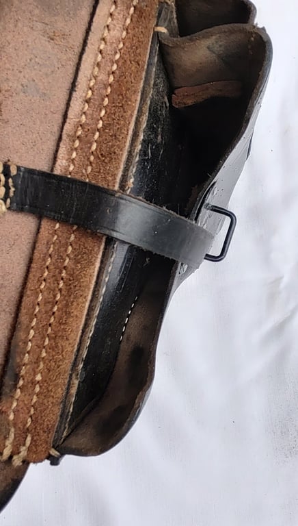 WWII German P.38 Hard shell holster dated 1940.