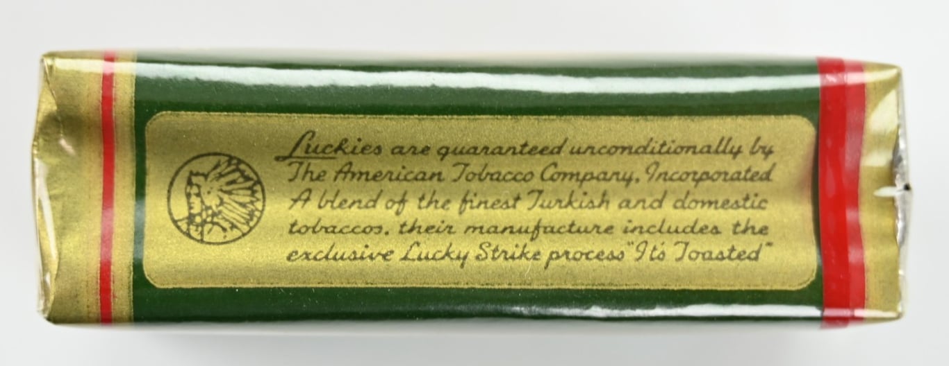 US WW2 Package of Lucky Strike Cigarets