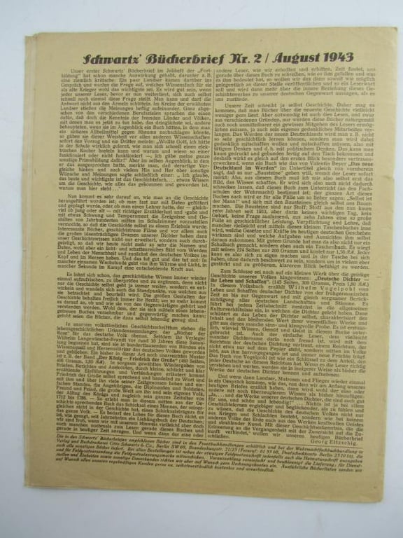 Fortbildung Magazine Nr 15-16 August 1943