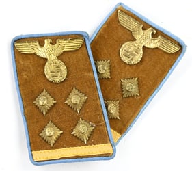 German NSDAP Collar Tab Set 'Obergemeinschaftsleiter'