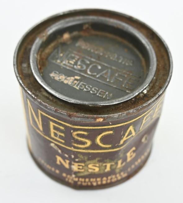 German Third Reich Era Tin Can of Nescafe