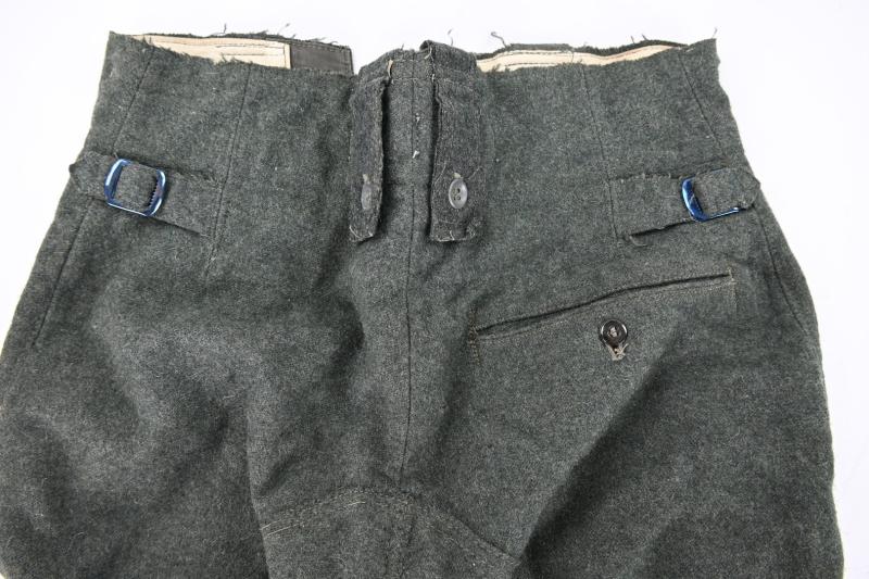 German WH/SS M43 EM Combat Trousers