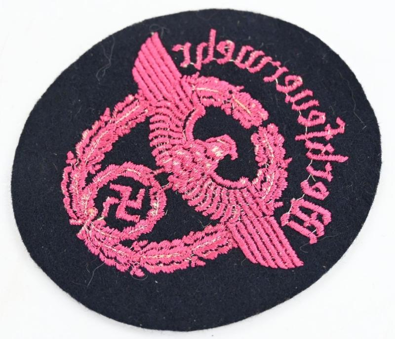 German Third Reich Fire Department Sleeve Patch