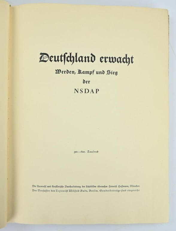 German Cigaretalbum 'Deutschland Erwache'