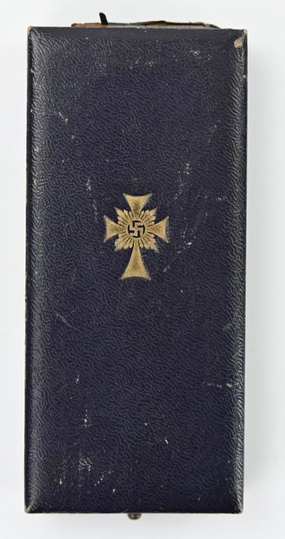 German Mother's Cross in Gold with case