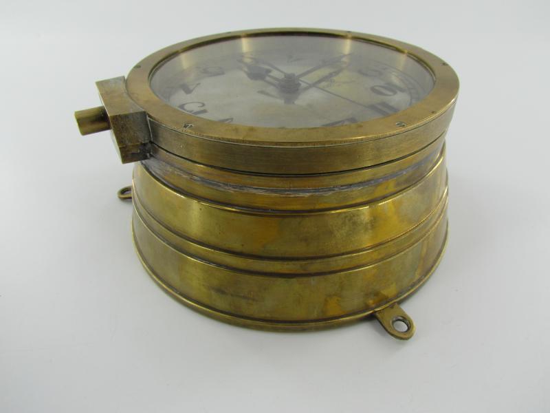 Kriegsmarine ships clock by Kieninger & Obergfell