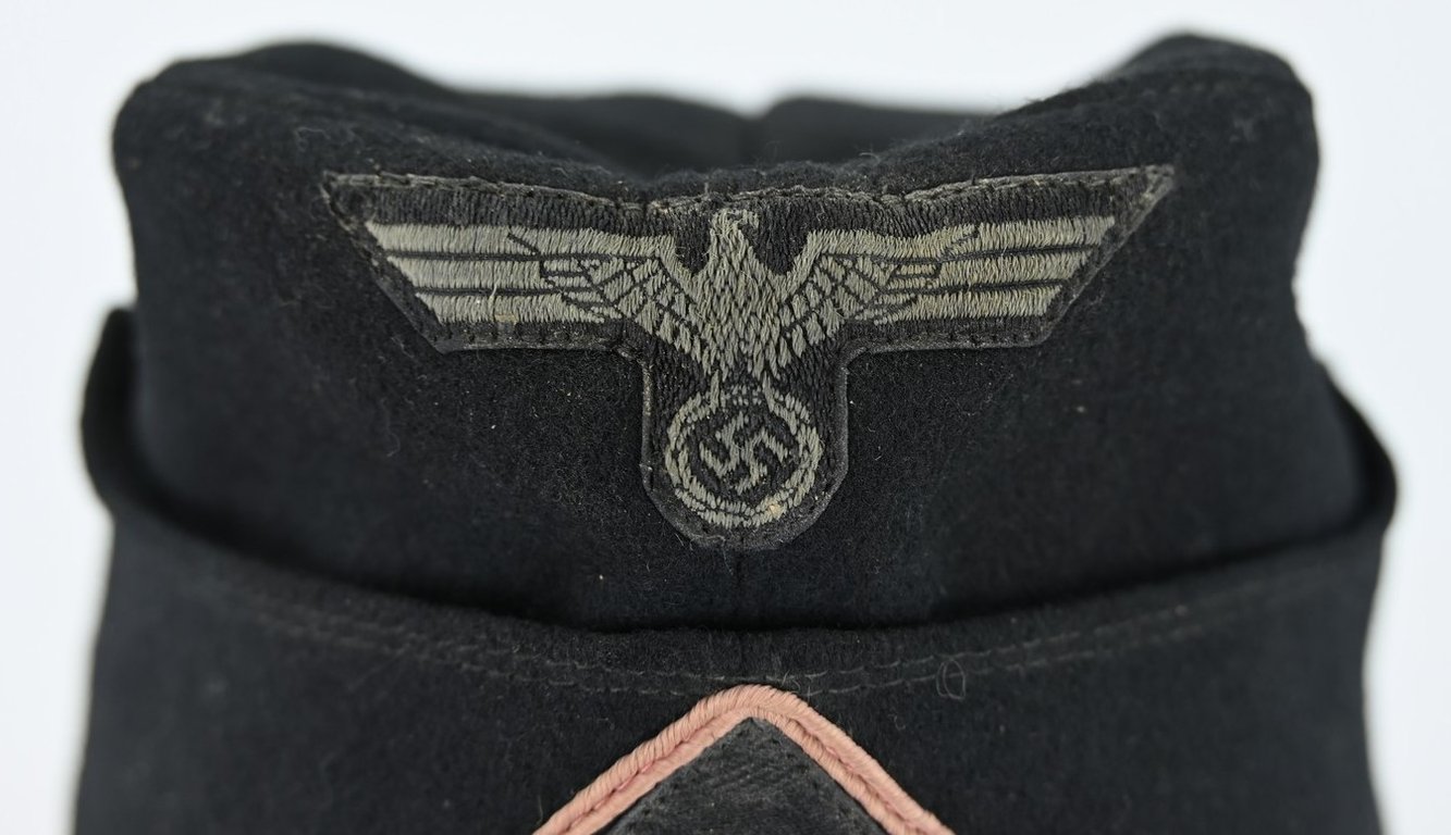 German WH EM Panzer Side Cap