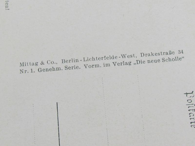 Third Reich era 'Emerich Huber' Postcard