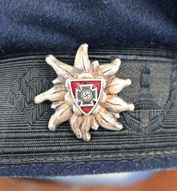 German Kyffhauserbund Crusher Visor Cap