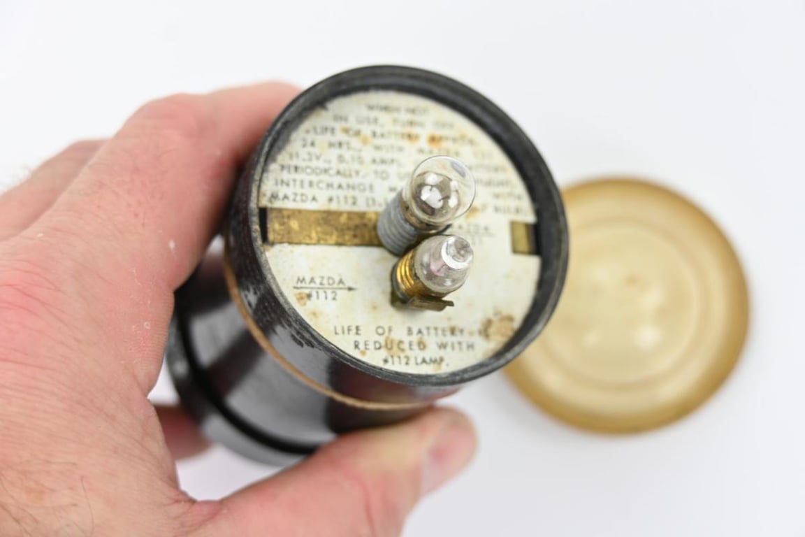 USAAF WW2 Flashlight Identification lamp type A-7