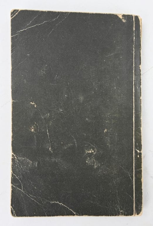 German WH Soldiers Pocket Booklet