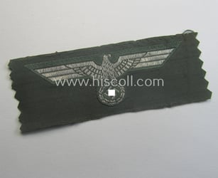 WH (Heeres) 'flatwire'-woven 'Offiziersadler für Schiffchen o. Knautschmütze'