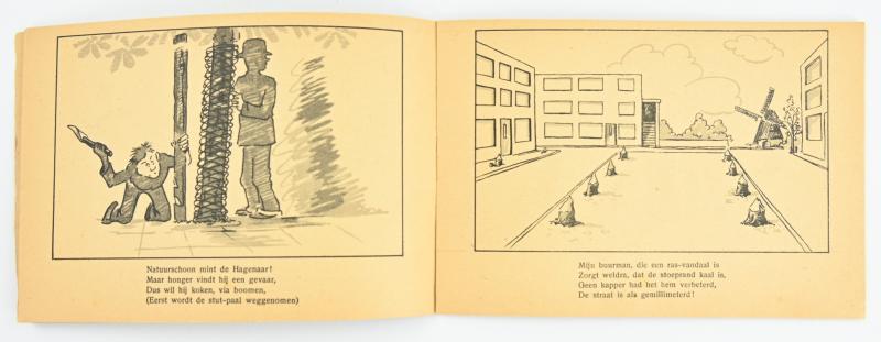 Dutch NSB Booklet Van koken en stoken : "Hou zadel".