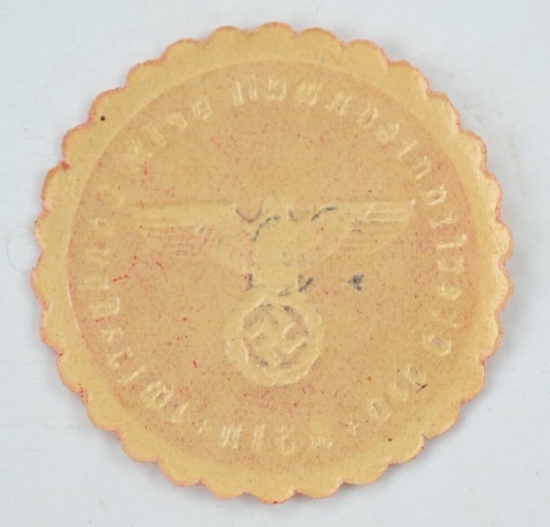 German Third Reich 'Oberstaatsanwalt' Envelop Stamps