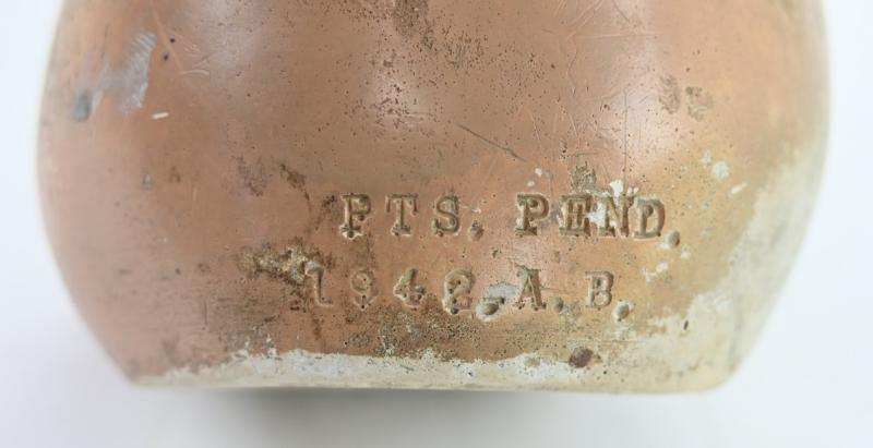 Allied WW2 Mussolini Ashtray 1942