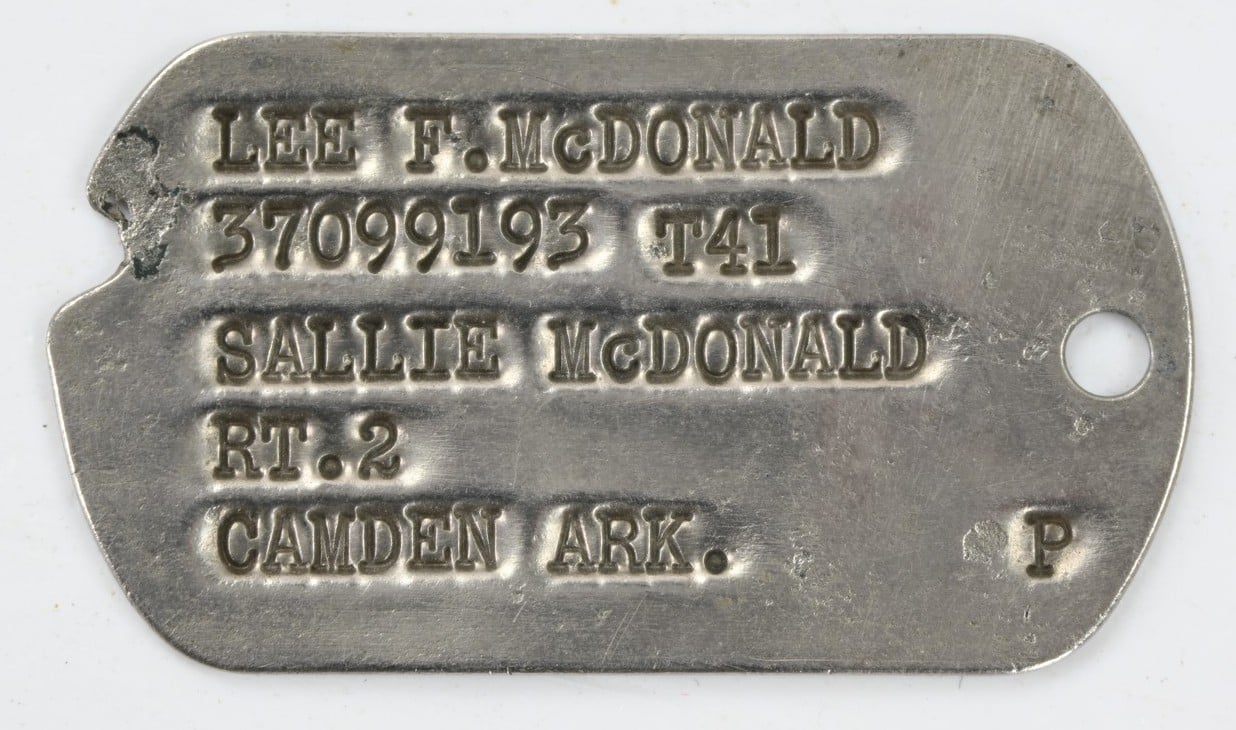 US WW2 Dog-Tag 368th Infantry Regiment