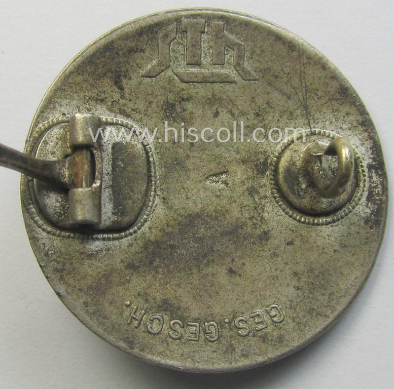 'Der Stahlhelm' - Bund der Frontsoldaten (Sta) - Eintritts-Abz. 1929' being a non-engraved- (albeit 'A'-marked) example