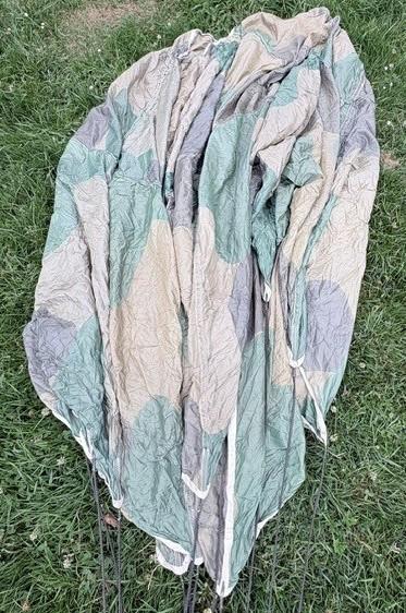 German LW Flare Camo Parachute 10-503 B-1
