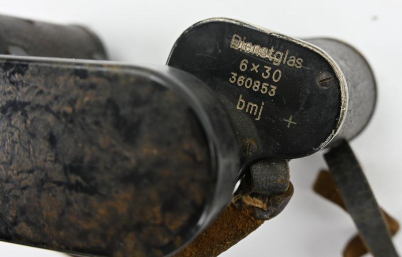 German WH 6x30 Diensglas with Carrying Case