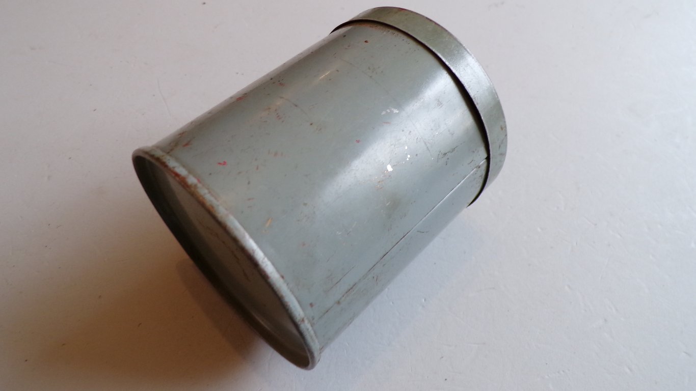 British ration cigarette tin