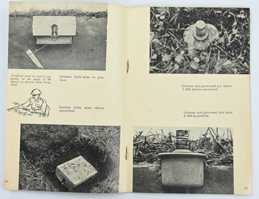 British WW2 Manual Nr. 40 Mines & Boobytraps