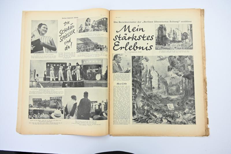 German Berliner Illustrierte Zeitung Newspaper 1941