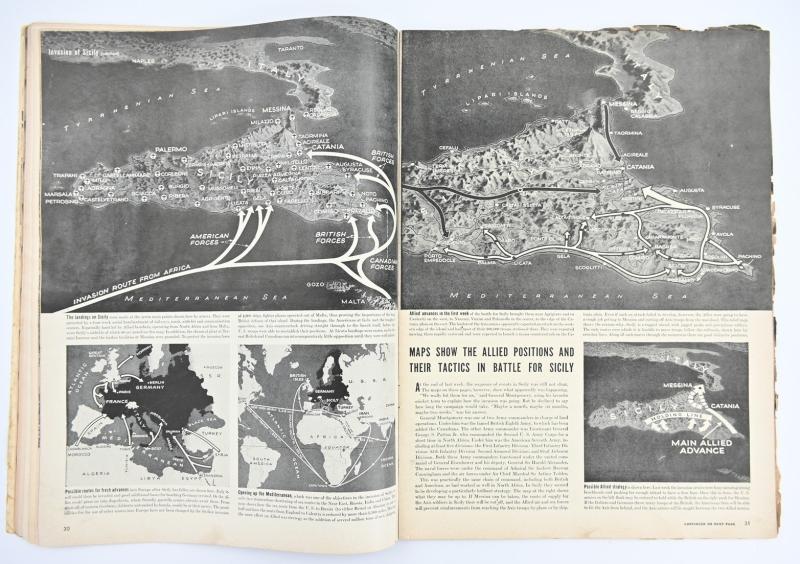 US WW2 Life Magazine July 1943