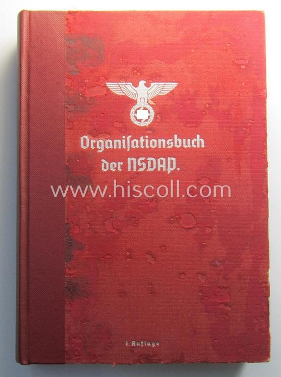 'Organisationsbuch der N.S.D.A.P.' - 6th edition, '1940'