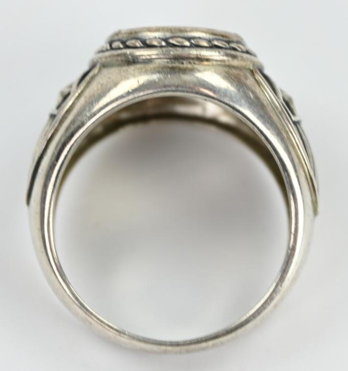 US WW2 Period Men's Ring with Eagle