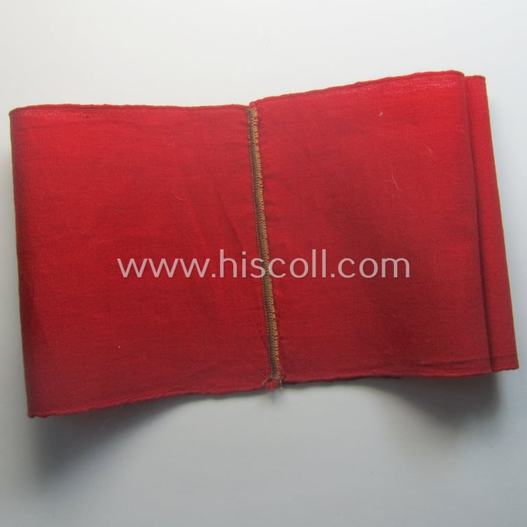 N.S.D.A.P.-related party-armband (ie. 'Armbinde') being of the 'entirely woven'-pattern