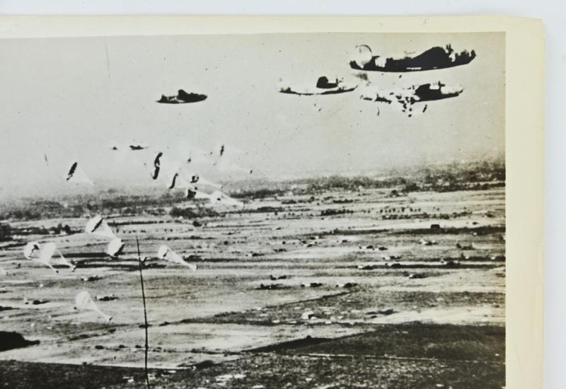 US WW2 Market Garden Press Photo 'Supply Drop'