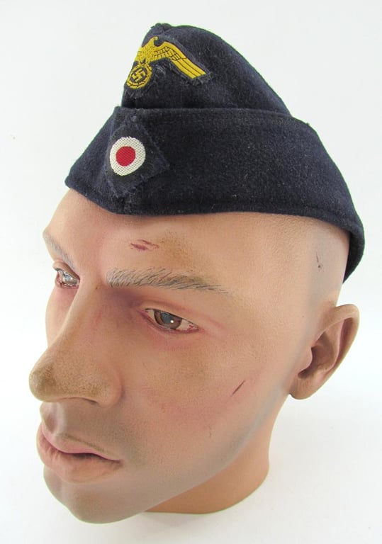 Kriegsmarine EM/NCO's Overseas Cap ( 1943 )