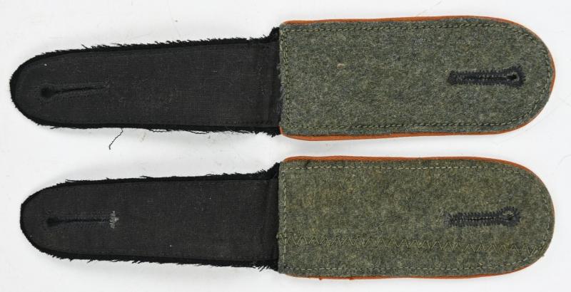 German Waffen-SS EM Shoulderboards 'Camp Guards'