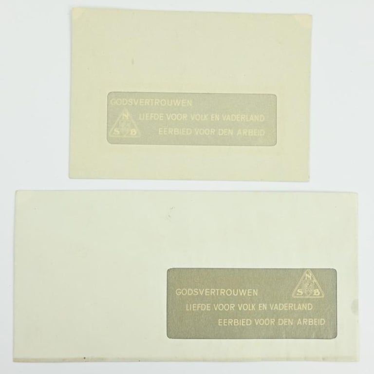 Dutch NSB Letter Envelops