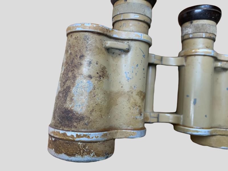 German Tan 6x30 Binoculars 'Dienstglass' -cag-