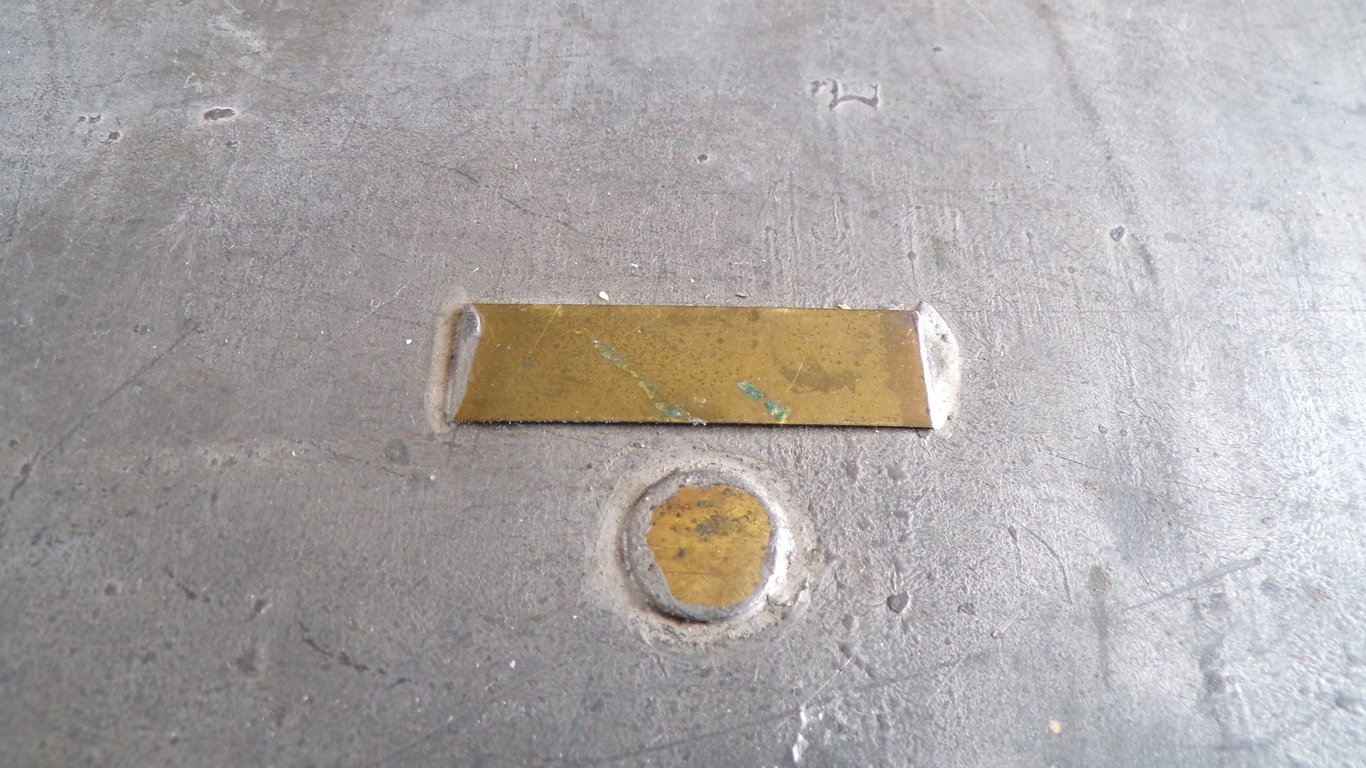 Deutsche Reichsbahn Galvanized Document Box