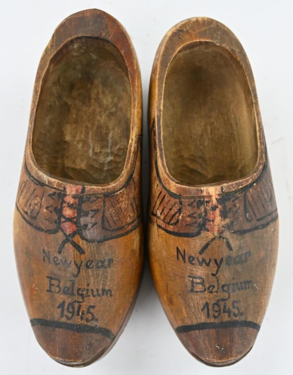Belgian WW2 Wooden Shoes