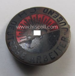 Multi-coloured enamelled, 'Mitgliedsabzeichen' as intended to signify membership...