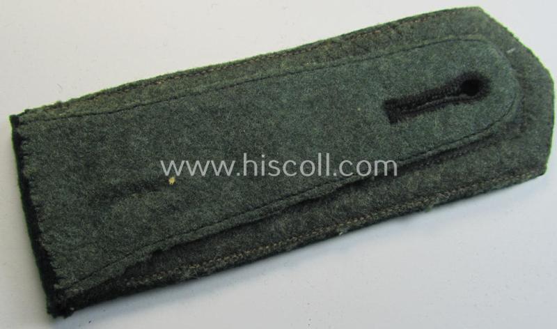 Single - and actually not that often seen! - WH (Heeres) NCO-type (ie. 'M36-/M40'-pattern- and 'pointed styled-') 'cyphered' shoulderstrap as was intended for usage by an: 'Uffz. des Infanterie-Regiments 135'