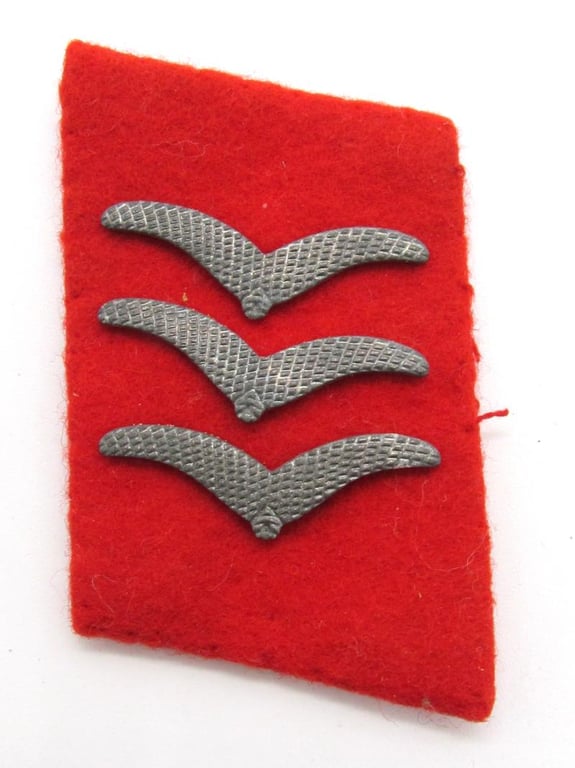 Luftwaffe 'Obergefreiter ' Collar Tabs for anti-aircraft ‘Flak’
