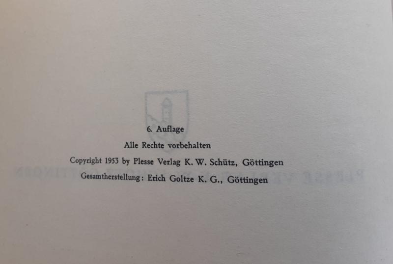 Waffen-SS im Einsatz, Paul Hausser 1953