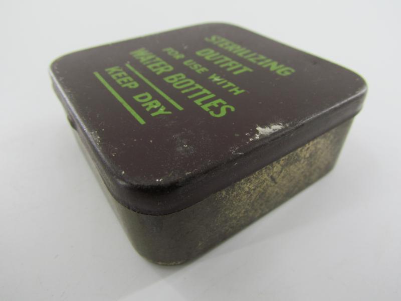 British WWII Water sterilizing outfit