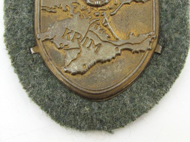 Wehrmacht (Heer) Krim Shield, by Rudolf Souval