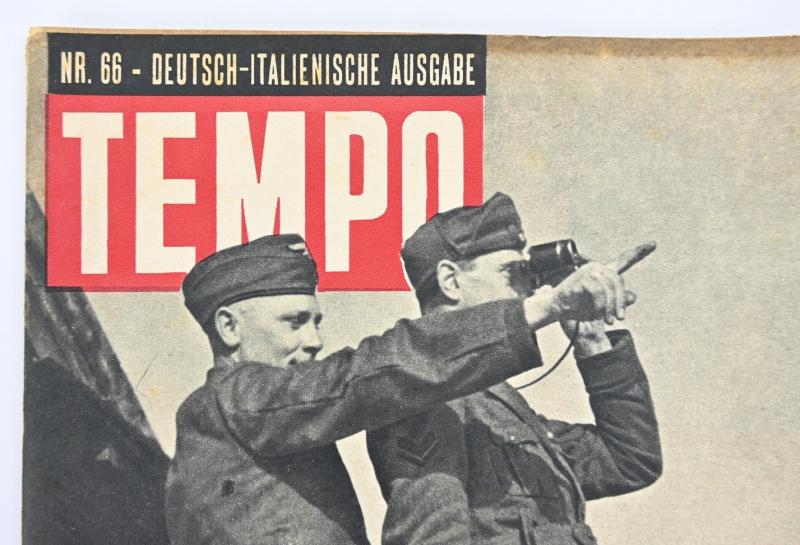 German/Italian Magazine 'Tempo' 1943