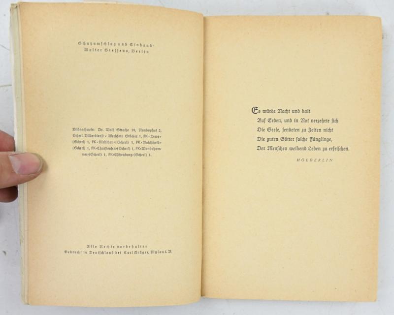 German Book 'Fliegende Grenadiere'