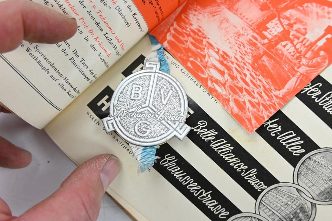 German Third Reich 1936 Olympics Programm Book